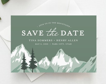 Wedding Invitations Save The Dates Business Par Malloryhopedesign