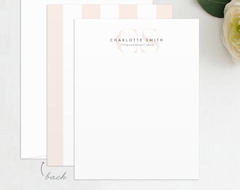 Personalized Initials Stationery: Monogram Thank You Cards
