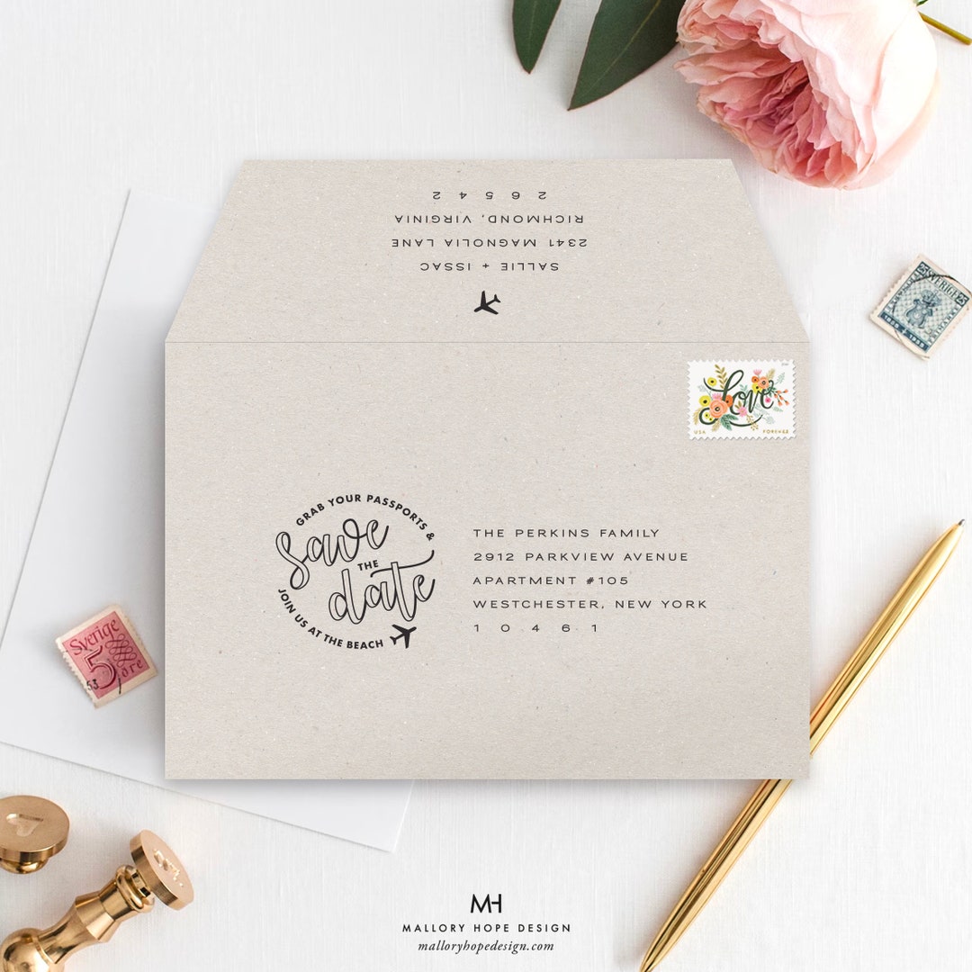Printable Save the Date Envelope Addressing Template Destination Printable Save the Date Envelope Addressing Template Destination