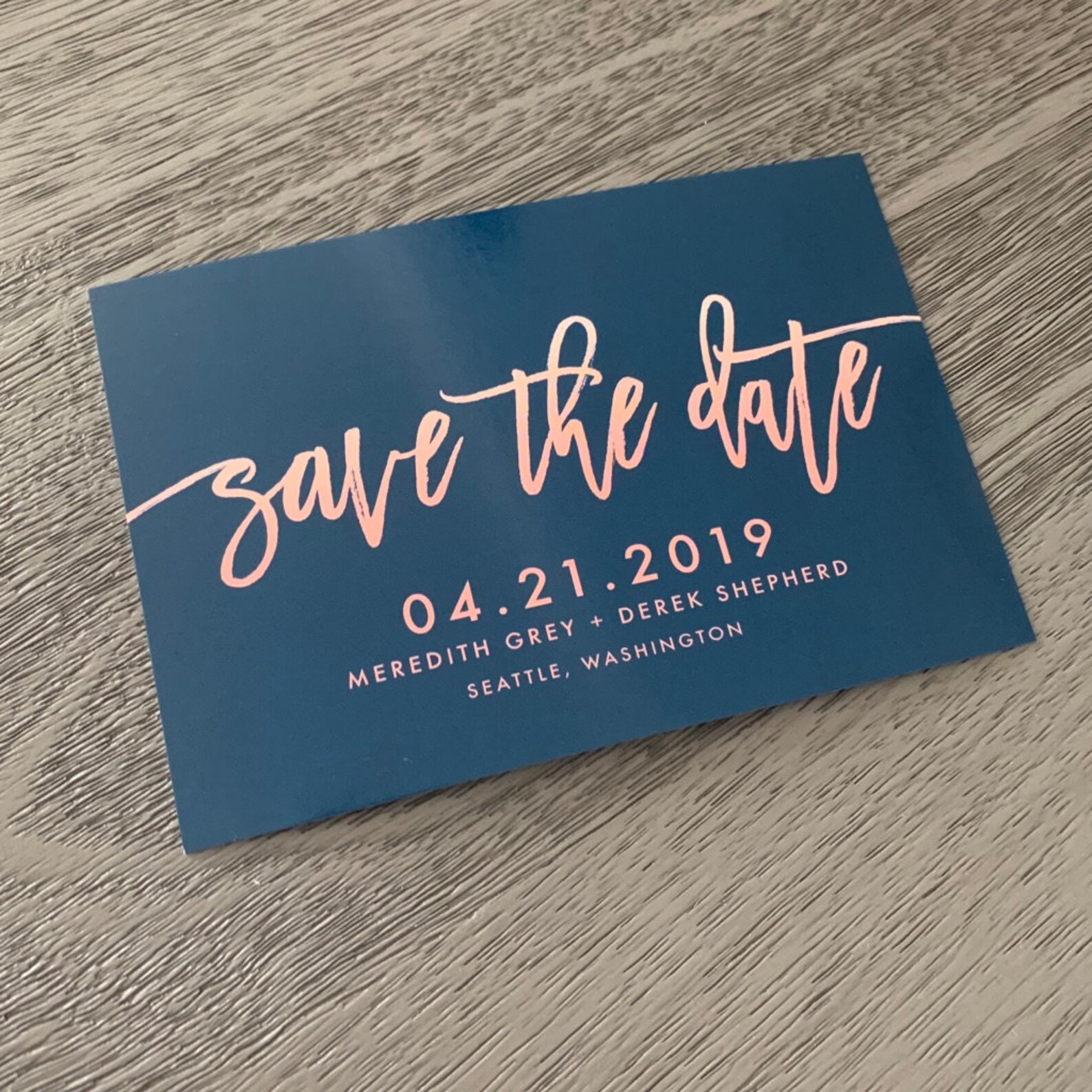 Handwritten Save the Date Card Postcard Save the Etsy