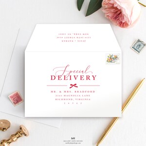 Printed Holiday Envelopes with Address, Printed Christmas Envelopes, Addressed Holiday Envelopes, Christmas Card Envelopes,Envelope Printing