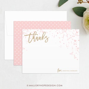 Bubbly Thank You Card Bridal Shower Thank You, Birthday Thank You Template, Instant Download, STA1