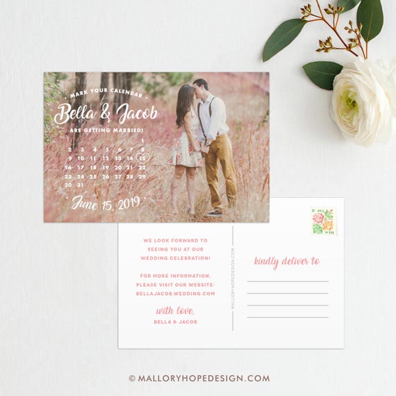 Mark Your Calendar Save the Date Postcard, Magnet, Flat Card, Calendar  Photo Save the Date, Save the Date Calendar, Save Our Date - Etsy