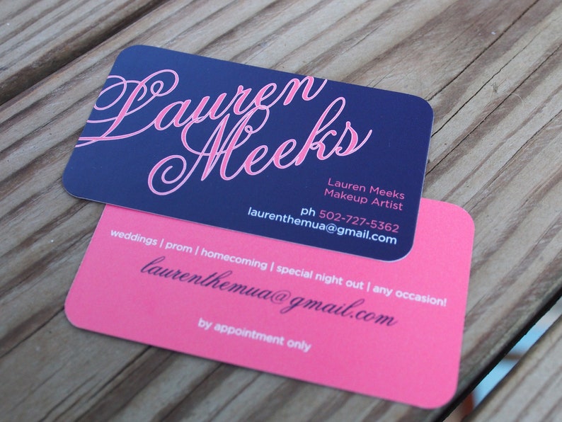 elegant name business card calling card mommy card contact