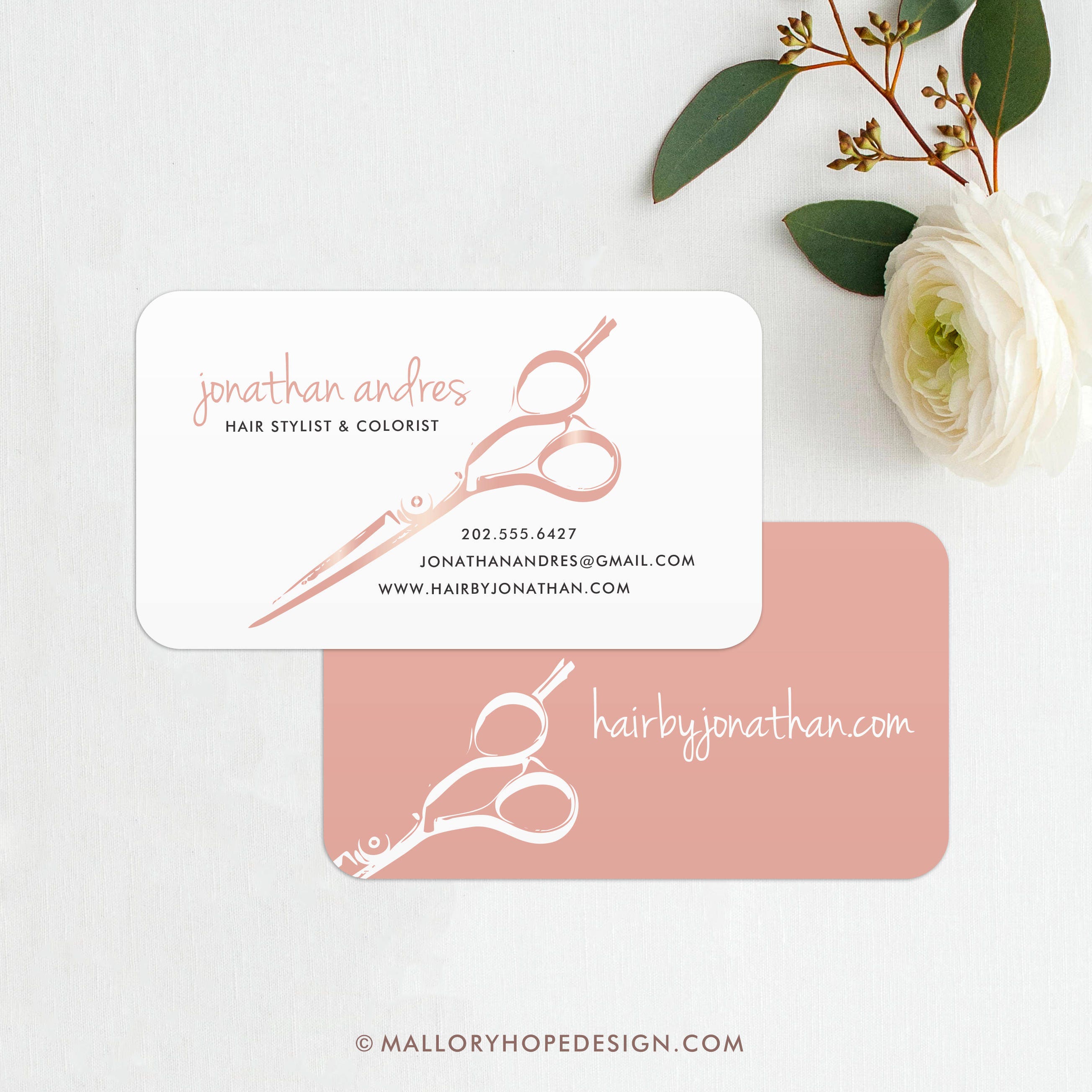 Shears Business Card Hair Stylist Calling Card Contact Card - Etsy Hong Kong