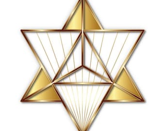 Merkaba Sacred Geometry-Merkabah-Merkavah-Kabbalah Wall Décor-Meditation Geometric Artwork Print-A4 PDF-Star Tetrahedron-DOWNLOAD HALELUYA