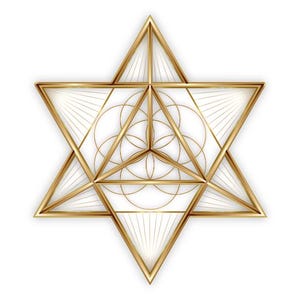 Kabbalah Merkaba Sacred Geometry Art-Merkabah-Merkavah-Wall Décor-Spiritual Awakening Print-PDF-Geometric Star Tetrahedron-DOWNLOAD HALELUYA