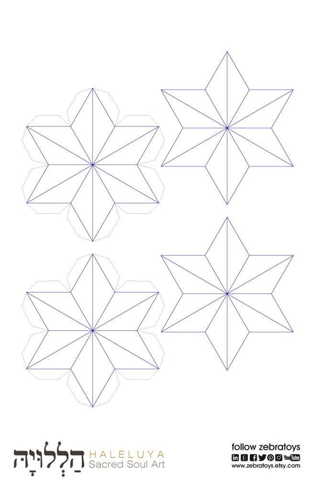 Craft Sukkot Decorations-make Small Paper Stars of David to Decorate ...