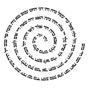 72 Names of God-Kabbalah-Judaism-Sacred Jewish Art-Divine Hebrew Torah Letters-Tetragrammaton-Holiness-Spiral Formation-DOWNLOAD HALELUYA