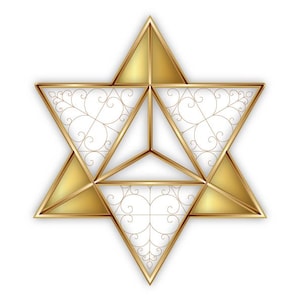 Merkaba Sacred Geometry Art-Merkabah-Merkavah-Kabbalah Wall Décor-Chakra Balancing Print-A4 PDF-Geometric Star Tetrahedron-DOWNLOAD HALELUYA