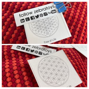 Pocket Sacred Geometry Squares-size 2"x 2" Cards-Inspiration-Symbols-Ancient Secret Elements-Energy Healing-Printable-INSTANT DOWNLOAD
