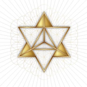 Merkaba Sacred Geometry Art-Merkabah-Merkavah-Kabbalah Wall Décor-Astral Travel Print-A4 PDF-Geometric Star Tetrahedron-DOWNLOAD HALELUYA