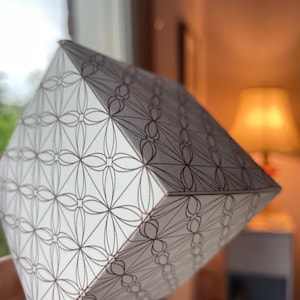 Hexahedron 3D Cube Papercraft-PDF Template-Platonic Solids-Printable Model-Paper Cube Decorations-Geometric Ornament-DIY Décor-DOWNLOAD