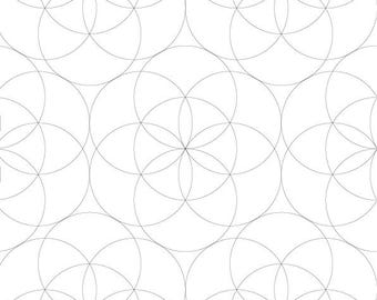 May include: A black and white line drawing featuring a repeating geometric pattern of overlapping circles. The bottom left corner displays the Hebrew text "הללויה" and the bottom right corner shows the text "zebratoys" with social media icons.