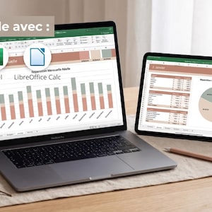 Tableau Budget Google Sheet, Excel & Libre Office Calc