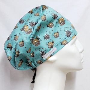 Scrub Hats - Handmade to Order - Cranky Fish Anglerfish