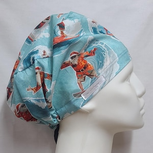 Scrub Hats TRADITIONAL & EURO RTS - Handmade - Surfing Santas