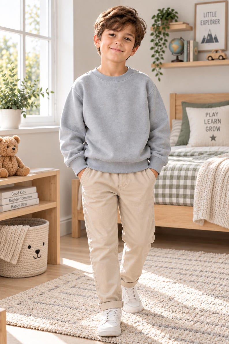 Schnittmuster für ein Raglan-Sweatshirt für Kinder (PDF ...