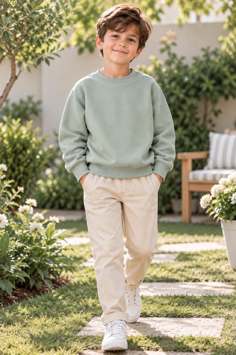 Schnittmuster für ein Raglan-Sweatshirt für Kinder (PDF ...
