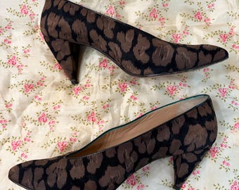 Vintage 1980s Pumps Maud Frizon Designer Shoes Size 8 Luxury