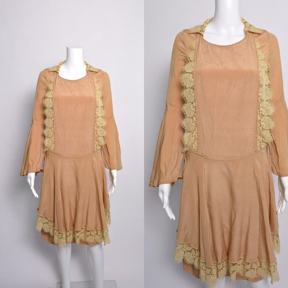 silk 1920s dress