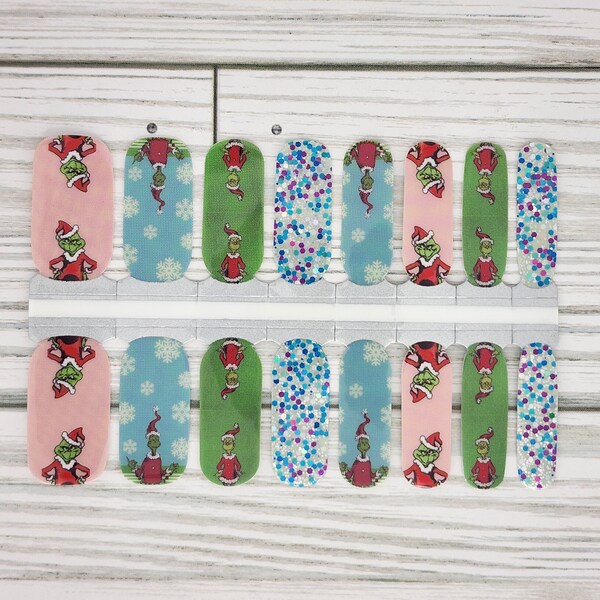 The Grinch Stickers Etsy