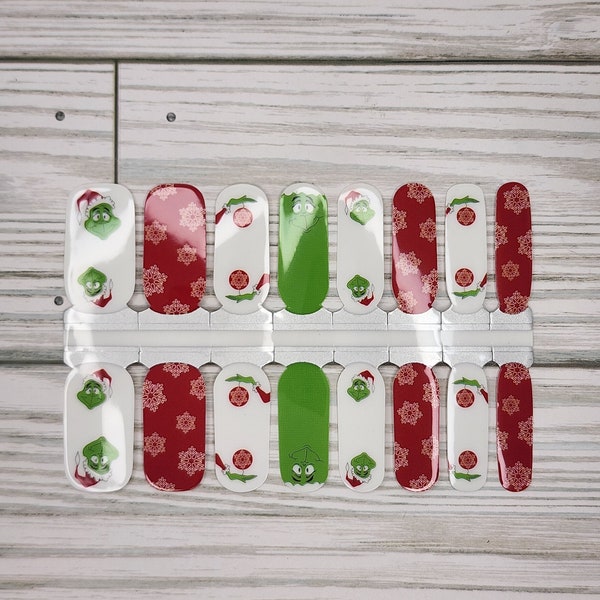 The Grinch Stickers Etsy