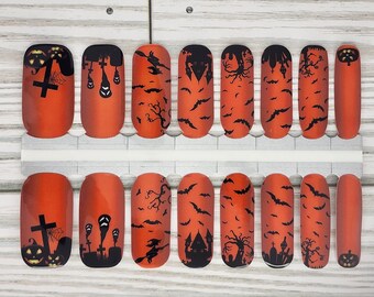 Children of the Corn Nail Polish Strips: Halloween Nail Art Decals