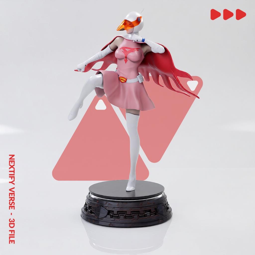 Gatchaman Figure - Etsy