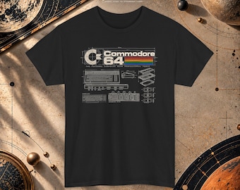 Commodore 64 Retro Computer Graphic T-shirt