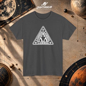 Revenge of the Nerds Lambda Lambda Lambda Greek Letter Symbol T-Shirt image 7