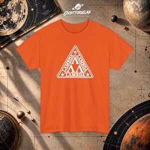 Revenge of the Nerds Lambda Lambda Lambda Greek Letter Symbol T-Shirt image 3