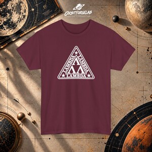 Revenge of the Nerds Lambda Lambda Lambda Greek Letter Symbol T-Shirt image 4
