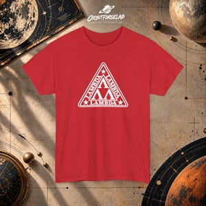 Revenge of the Nerds Lambda Lambda Lambda Greek Letter Symbol T-Shirt image 11