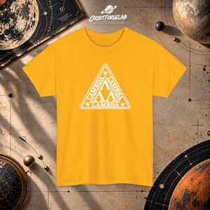 Revenge of the Nerds Lambda Lambda Lambda Greek Letter Symbol T-Shirt image 2