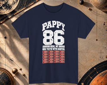Black Sheep Squadron – Klassieke tv-serie, Pappy 86 Corsair WOII luchtvaartshirt, vintage gevechtspiloot humor T-shirt, retro militaire graphic