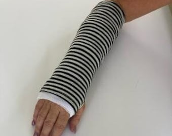 Arm Cast Cover- Black/Silver or Gold/White Options