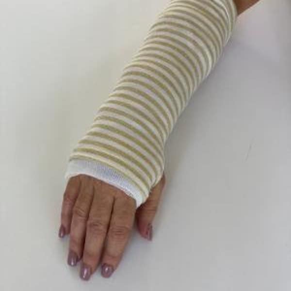 Arm Cast Cover- Black/Silver or Gold/White Options