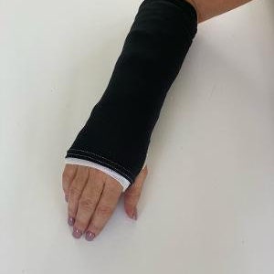 Arm Cast Cover Black/Silver or Gold/White Options image 9