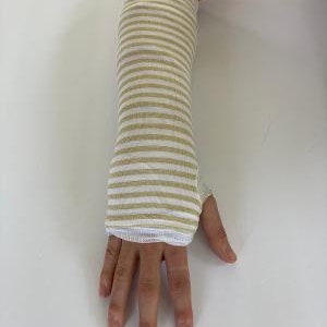 Arm Cast Cover Black/Silver or Gold/White Options image 4