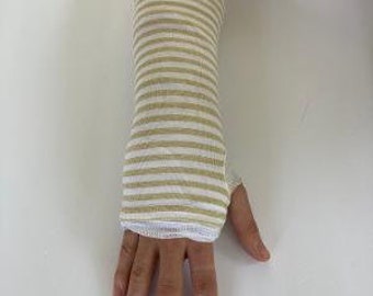 Arm Cast Cover- Black/Silver or Gold/White Options