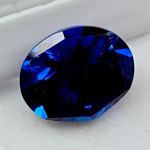 Blue Sapphire Oval Cut 11-13 Ct Natural Certified Real Fabulous Stone Loose Gemstone Best Top Quality For Making Necklace Gemstone JM279