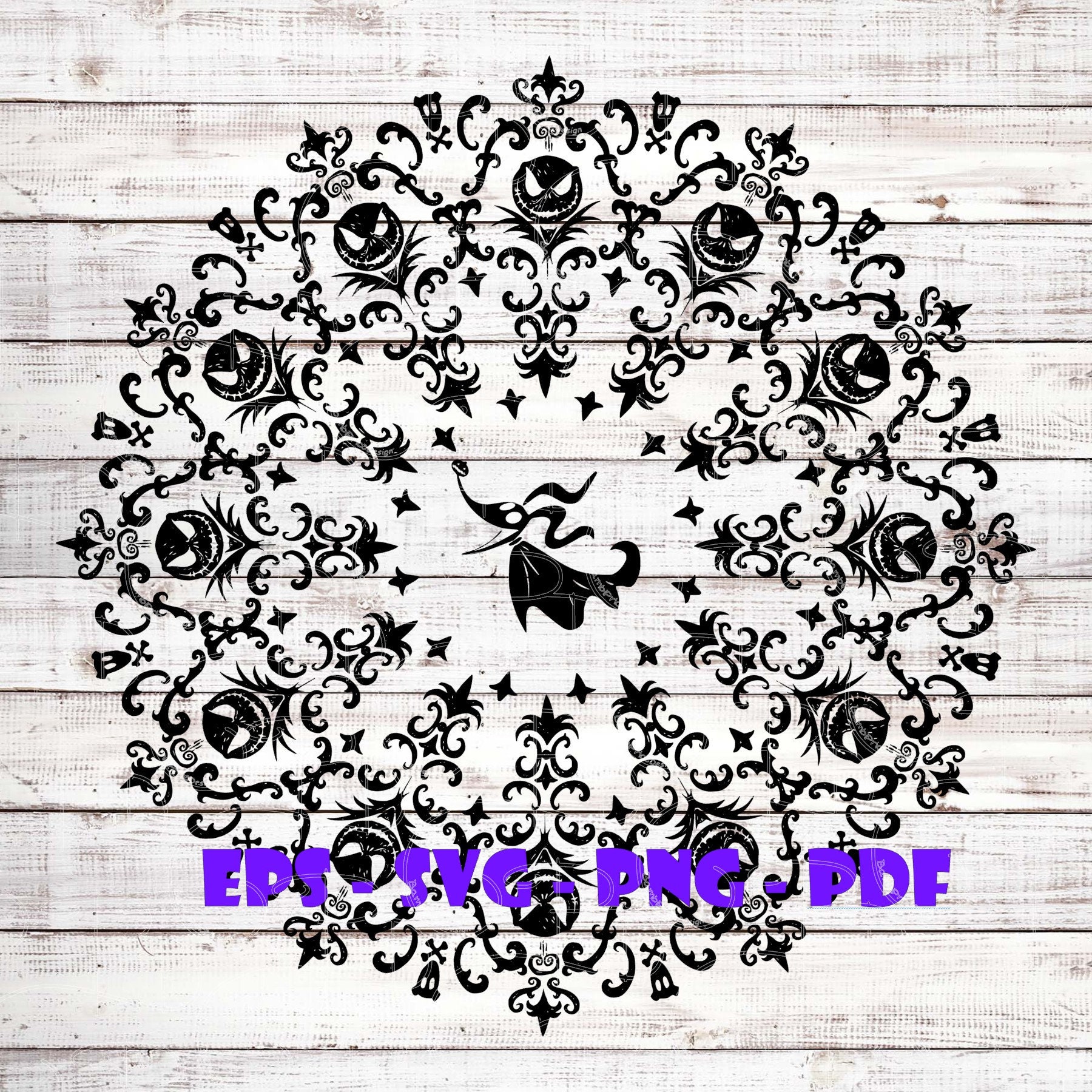 Download Nightmare Before Christmas nbc inspired Jack Skelington | Etsy