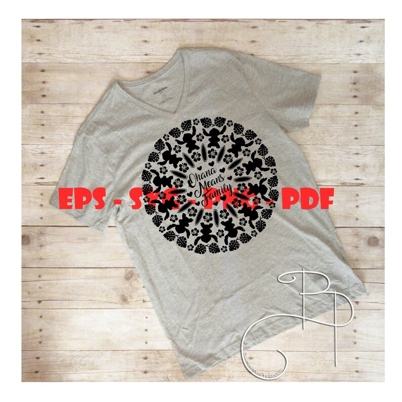 Download Lilo and Stitch Inspired floral palm surfboard mandala ...
