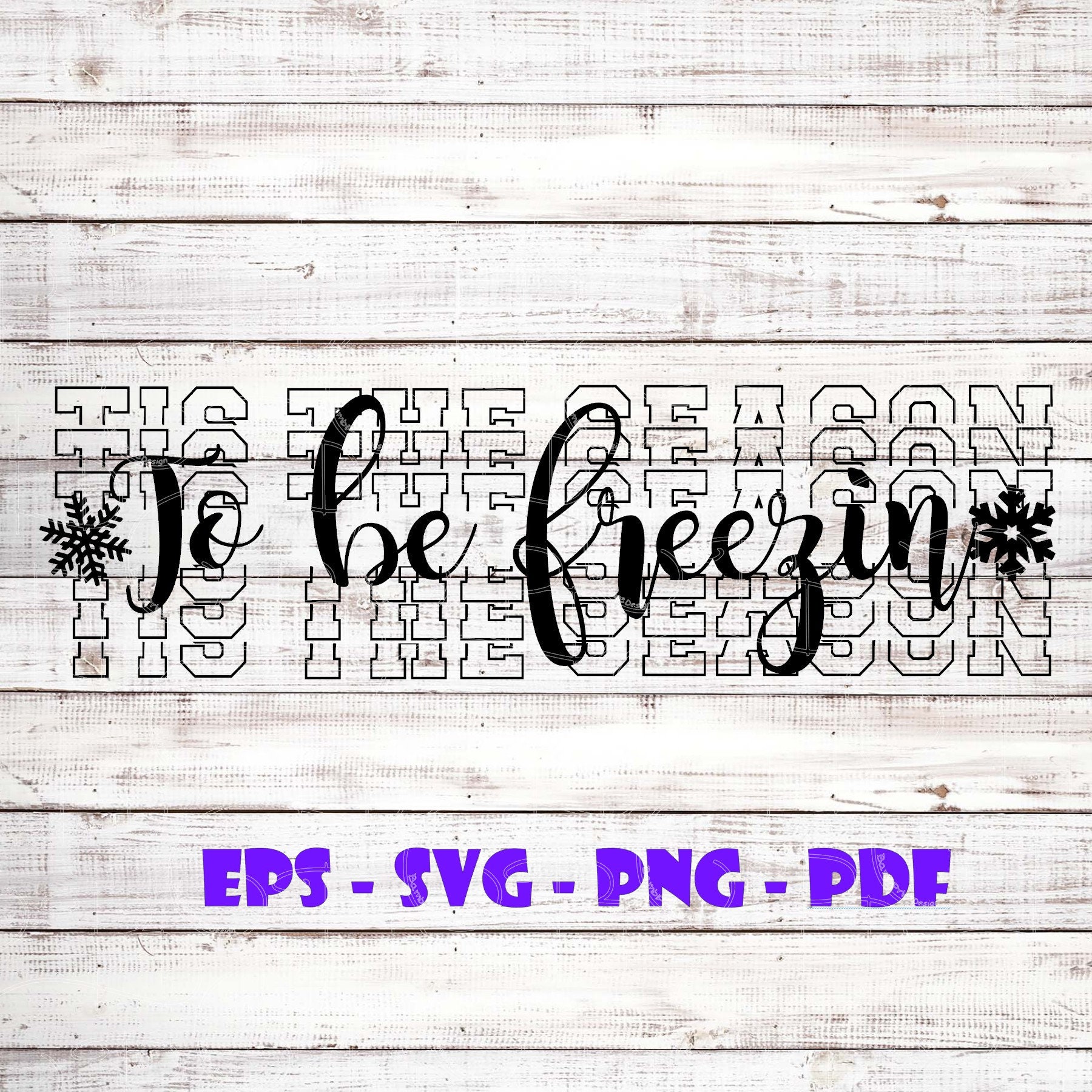 Download Tis the season to be freezin SVG winter svg snow svg | Etsy