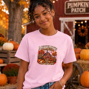 Autumn Pumpkin Patch Shirt, Fall Graphic Tee, Cute Halloween Shirt, Pumpkin Farm T-Shirt, Autumn Shirt, Cozy Fall Gift, Unisex Tee