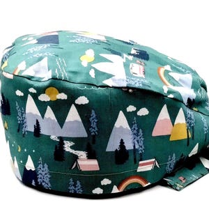 Scrub Cap, Camping Scrub Cap, Surgical Cap, Camping Surgical Cap