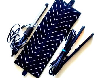 Hair Tools Case, Hair Tools Travel Bag, Hair Care Travel Bag, Hair Care Tool Pouch, Hair Care Travel Bag, Dorm Room Accessories