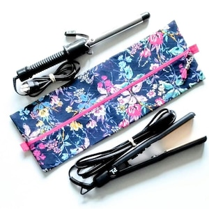 Estojo para ferramentas de cabelo, Bolsa de viagem para ferramentas de cabelo, Bolsa de viagem para cuidados com o cabelo, Bolsa para ferramentas de cuidados com o cabelo, Bolsa de viagem para cuidados com o cabelo