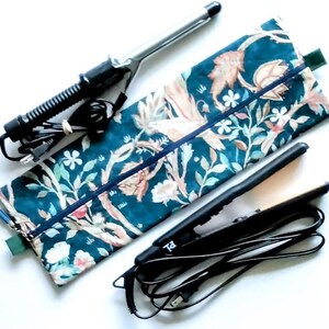 Estojo para ferramentas de cabelo, Bolsa de viagem para ferramentas de cabelo, Bolsa de viagem para cuidados com o cabelo, Bolsa para ferramentas de cuidados com o cabelo, Bolsa de viagem para cuidados com o cabelo